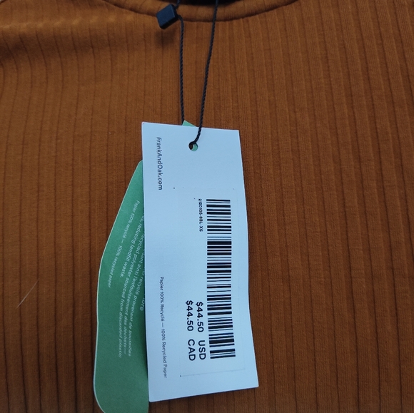 BNWT Frank and Oak Top - Picture 2 of 3